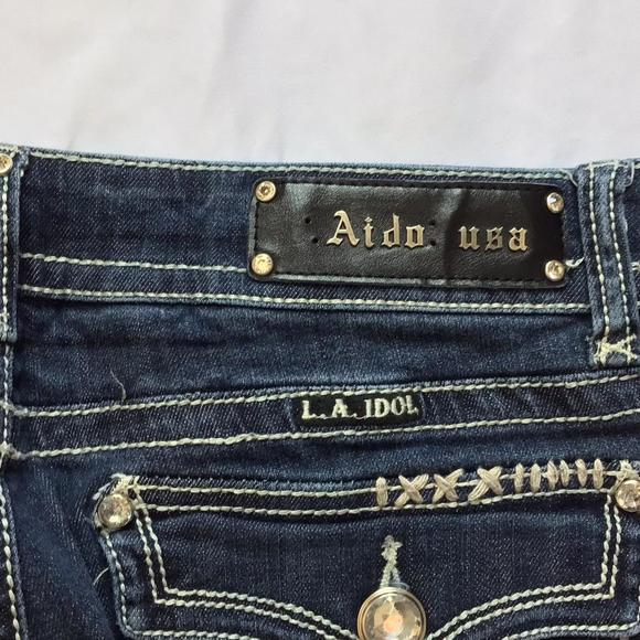 🔴𝗕𝗢𝗚𝗢🔴size 13 L.A. idol womens jeans - Picture 8 of 14